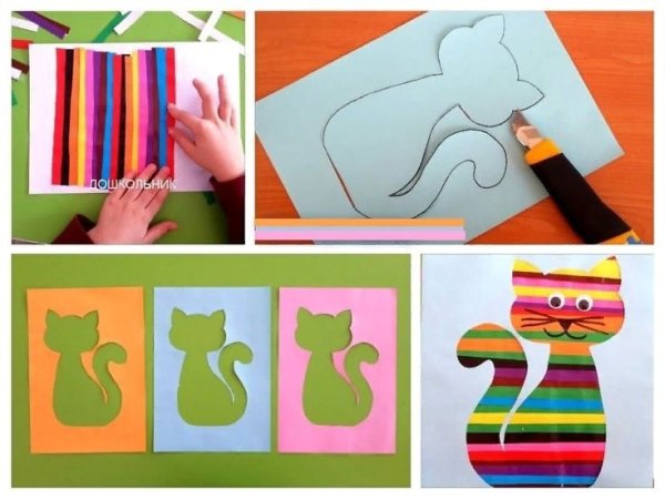 Интересные аппликации для детей