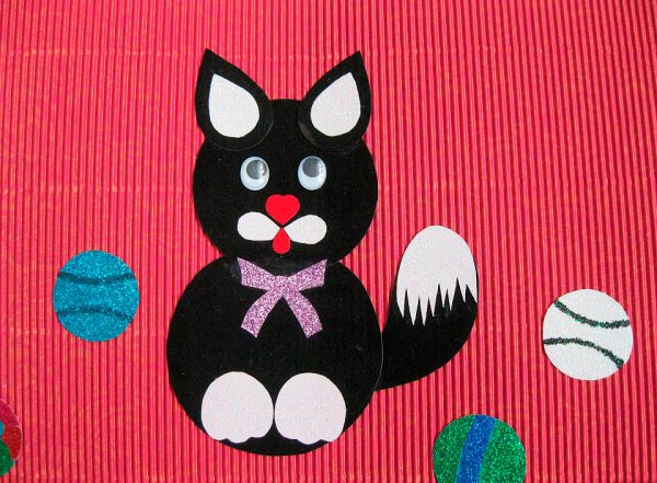 Поделка кот