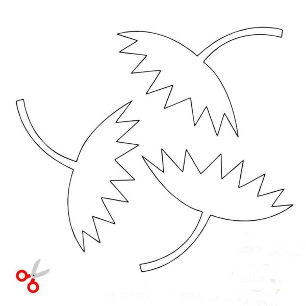 Аппликация шаблоны для вырезания