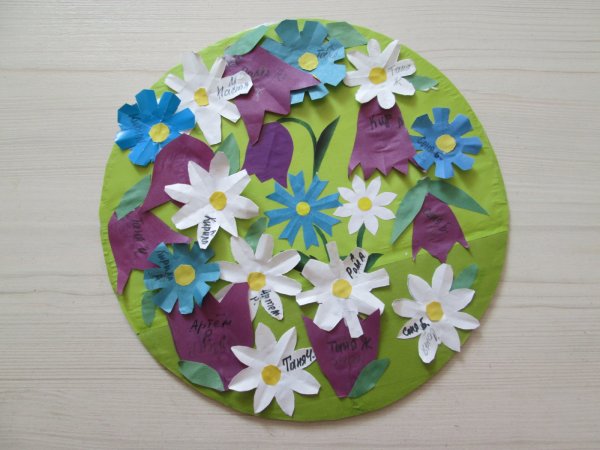 Поделка Цветочная Поляна