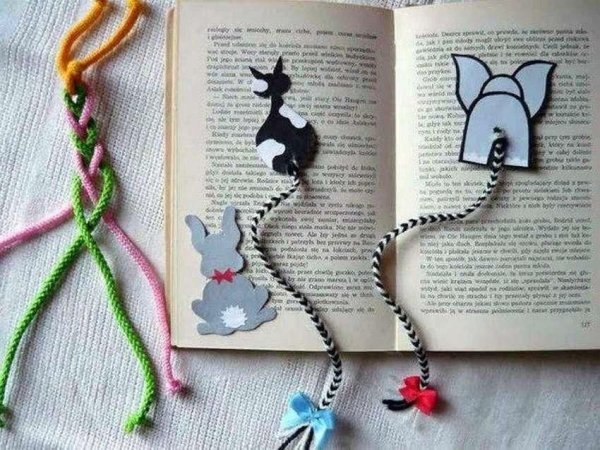 Необычные закладки для книг