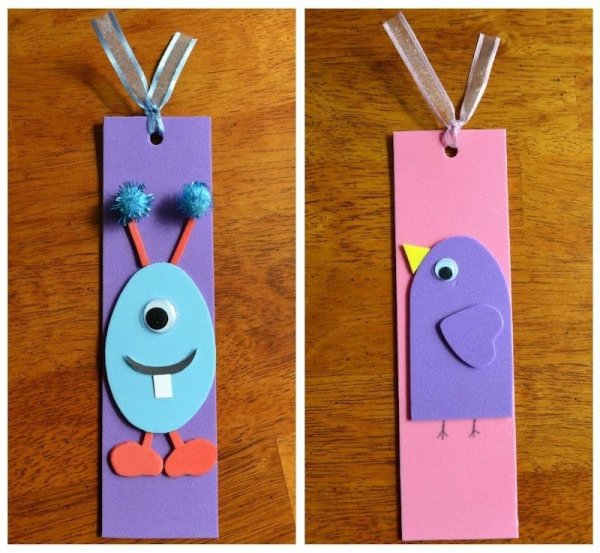 Поделки из бумаги закладки