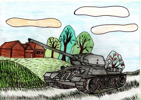 Рисунок на тему освобождение Донбасса