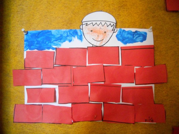 Аппликация на тему профессии в старшей группе