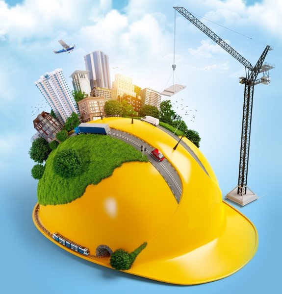 Рисунок ко Дню строителя