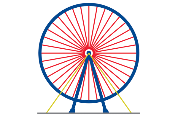 Колесо обозрения для малышей