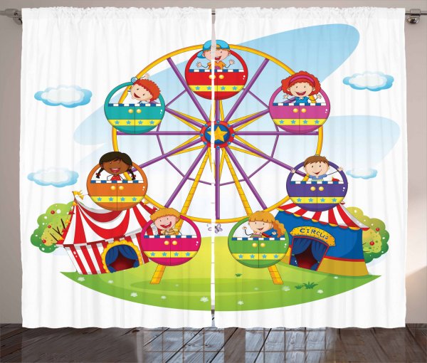 Аппликация колесо обозрения