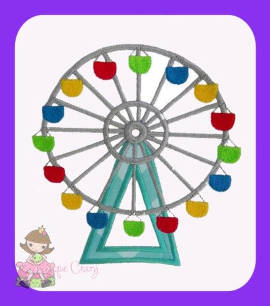 Поделка колесо обозрения большое