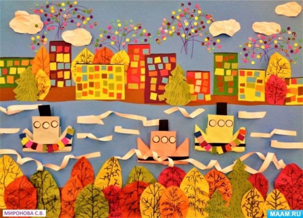 Коллективное панно для детей