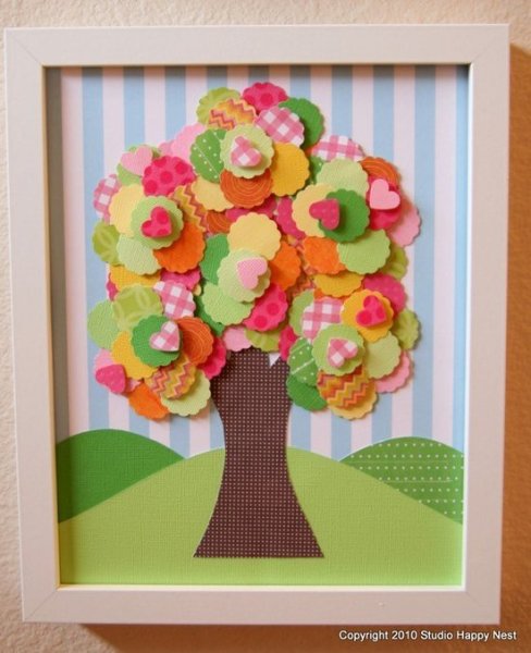 Поделка дерево