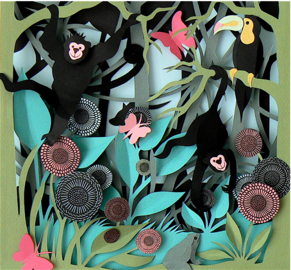 Бумажные картины Хелен Масселвайт