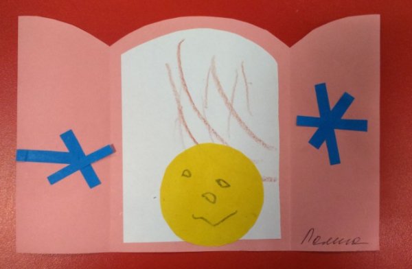 Аппликация к сказке Колобок в младшей группе