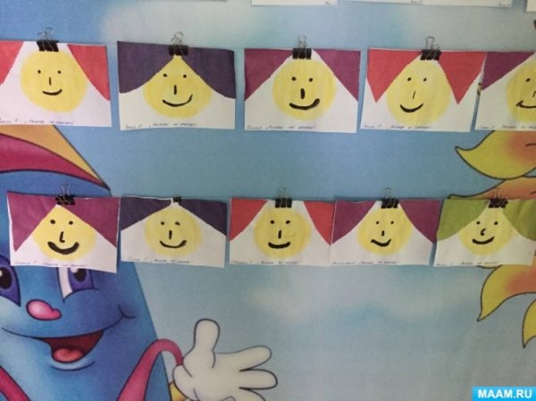 Аппликация Колобок на окошке во второй младшей группе