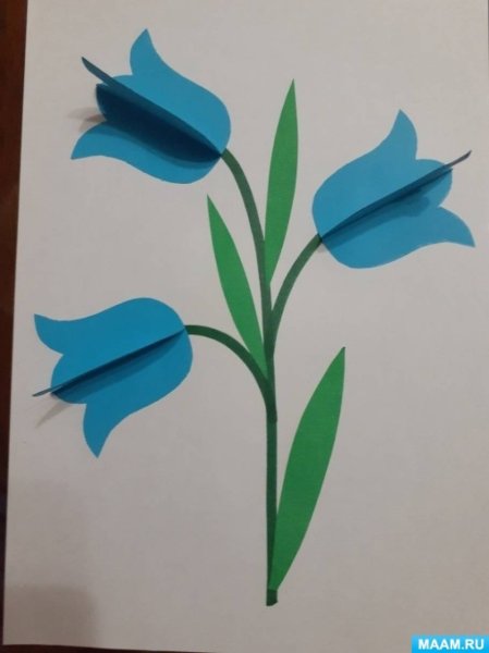 Аппликации колокольчики