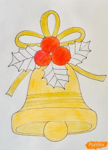 Колокольчик рисунок