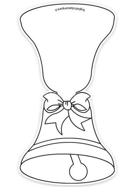 Трафарет "колокольчики"