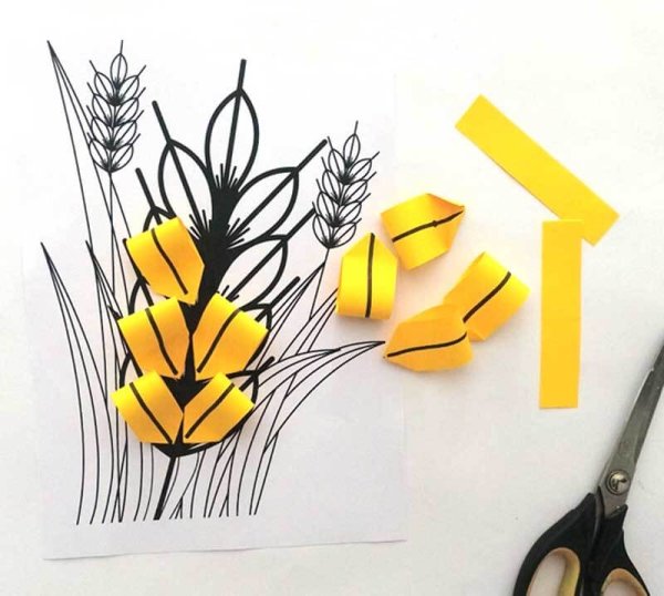 Поделка Колос