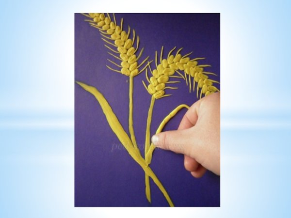 Аппликация колосок