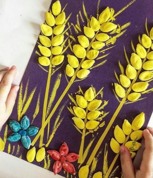 Поделки из пшеницы