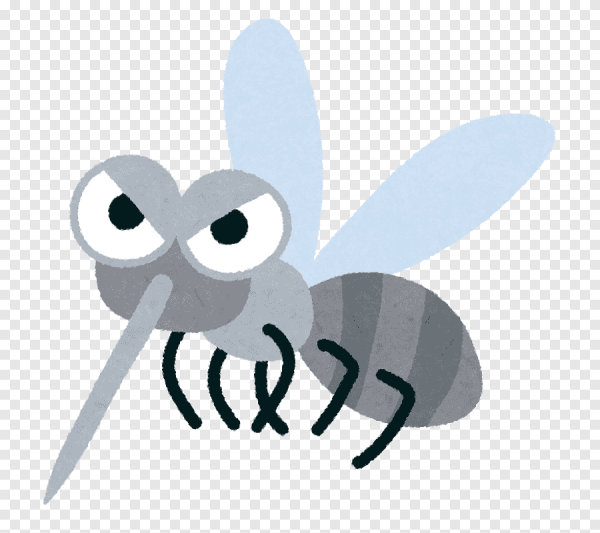 Комарик без фона