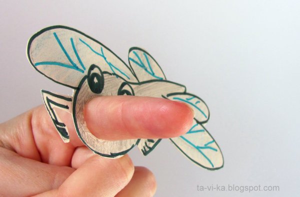 Комар своими руками для детей