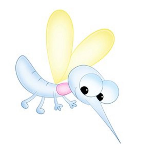 Комар мультяшный