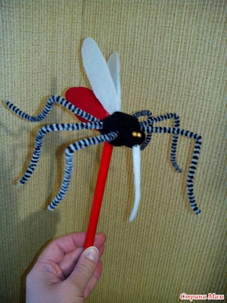 Поделка комар
