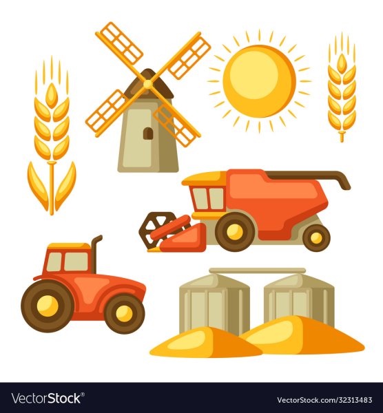 Комбайн клипарт