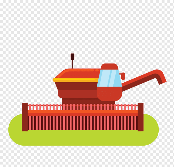 Стилизованный комбайн