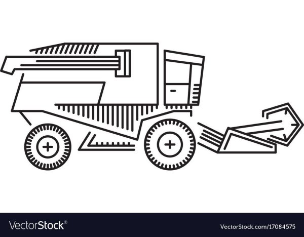 Комбайн Полесье вектор