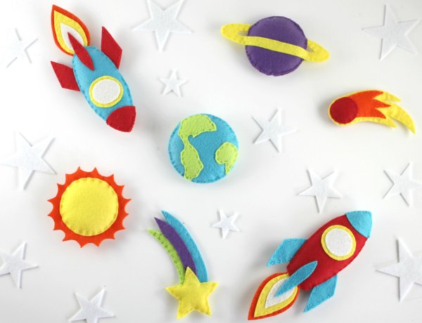 Аппликация космос