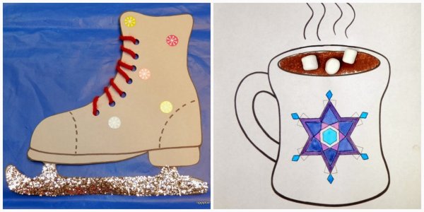 Поделка на тему коньки