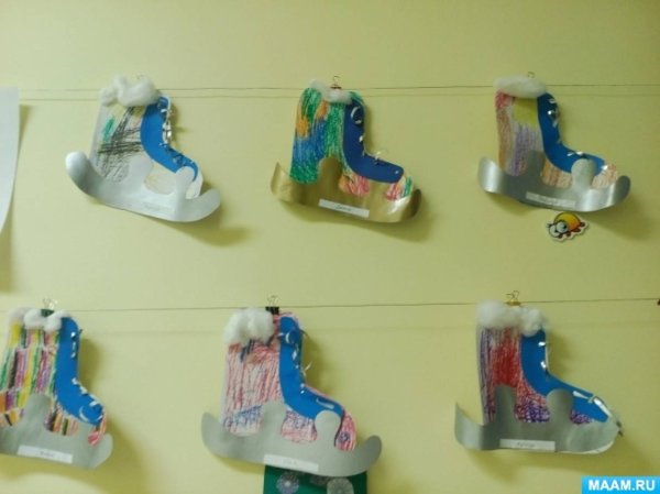 Коньки в детском саду подготовительная