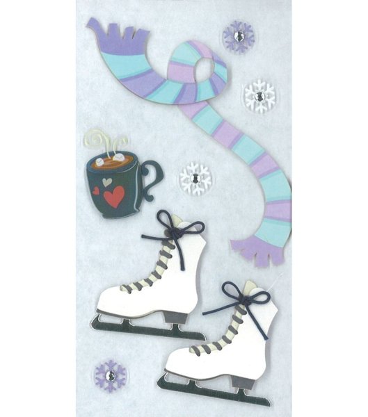 Аппликация коньки старшая группа