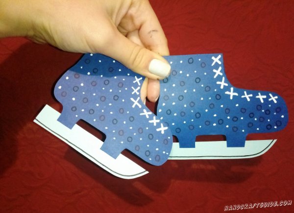 Аппликация коньки