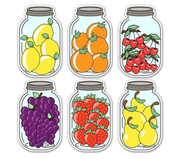 Баночки для аппликации