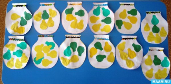 Аппликация банка с Компотом