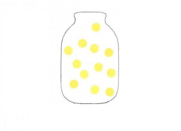 Овощи в банке рисование в младшей группе