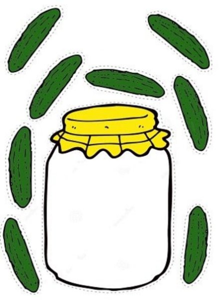 Баночки для аппликации