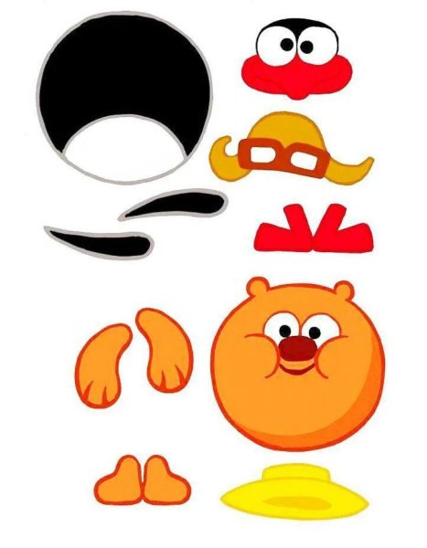 Аппликация для детей 3 лет