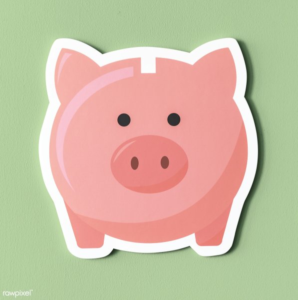 Копилка Свинка аппликация