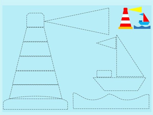 Кораблик аппликация для детей