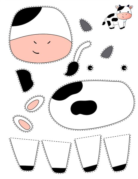 Аппликация домашних животных