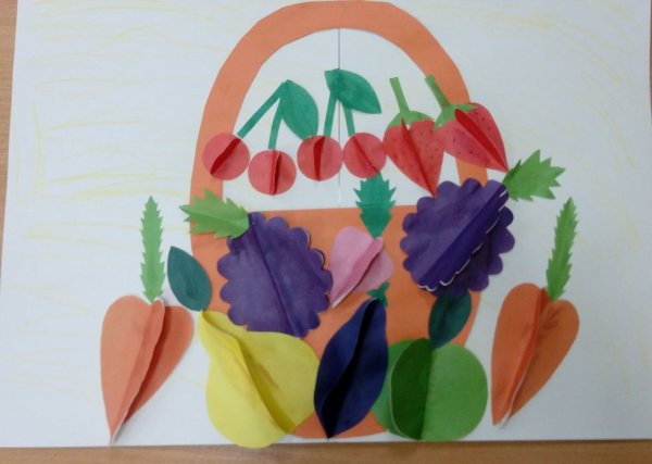 Аппликация на тему здоровье