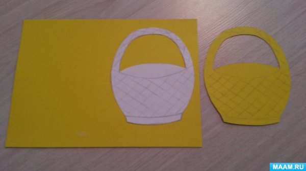 Карзинка с цветами Апплика