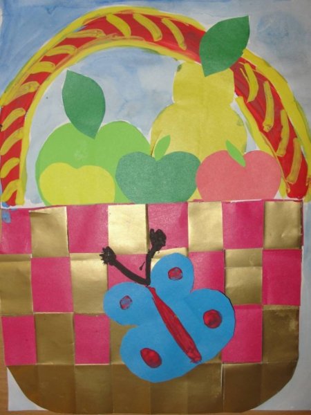 Корзинка для аппликации