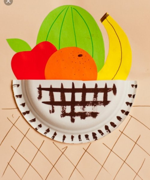Аппликация фрукты