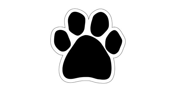 Печать лапа