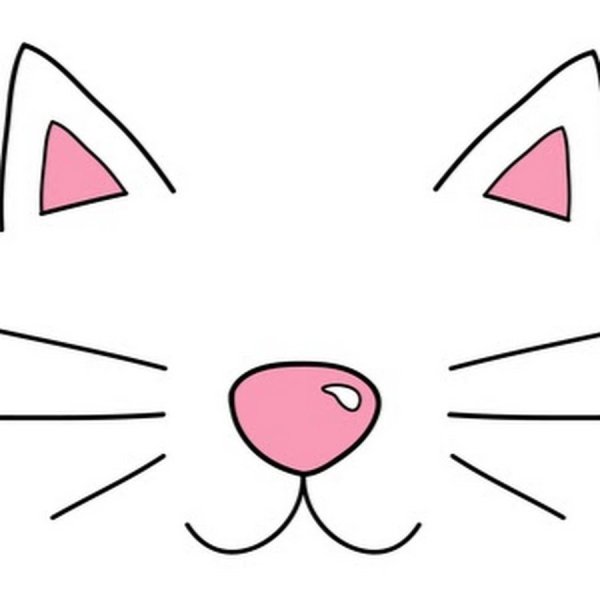 Уши и мордочка кота