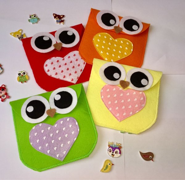 Карман из фетра